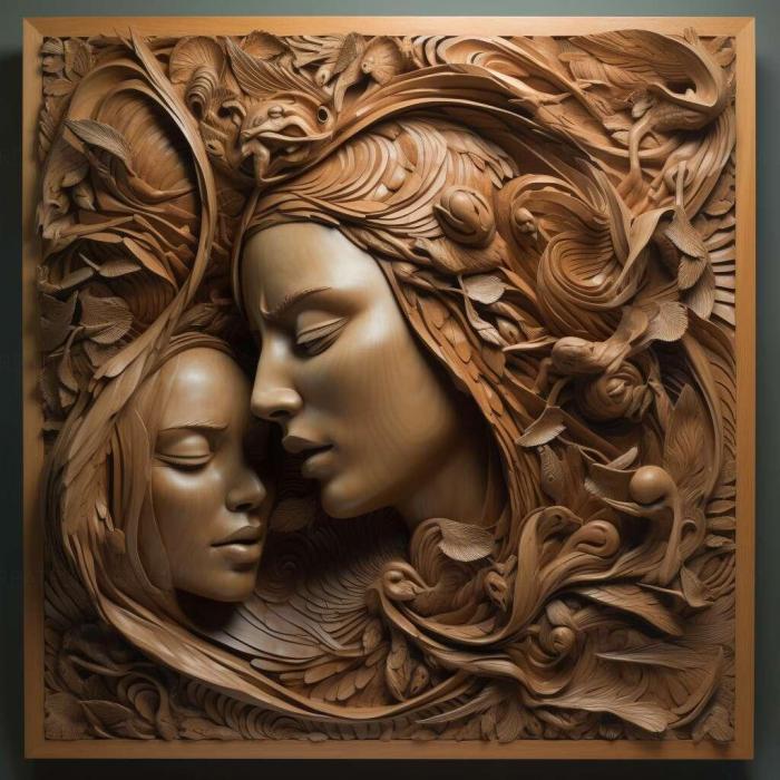 نموذج ثلاثي الأبعاد لآلة CNC 3D Art 